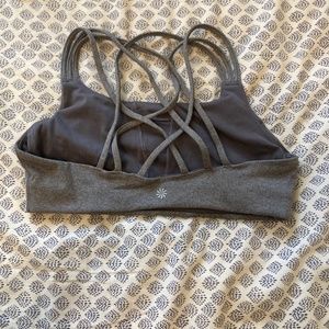 Athleta strappy back sports bra